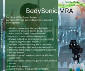 Bodysonic MRA - Nutrition Mission